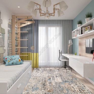 Ковер российский D733 BEIGE - коллекция SERENITY