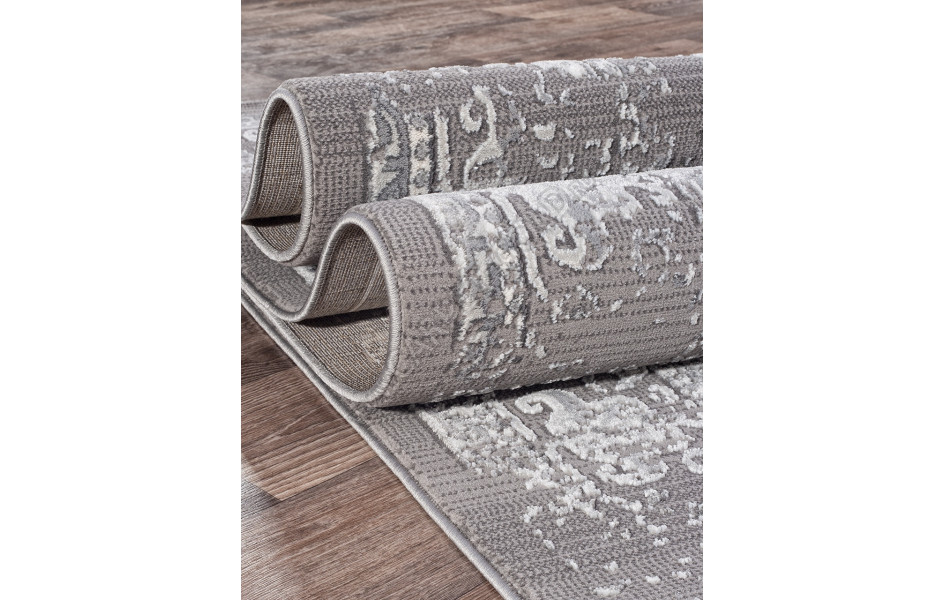 Ковер турецкий прямоугольный 03761A GREY - коллекция ARMINA