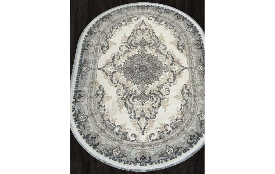 Ковер 752085 - 000 - Овал - коллекция KASHAN