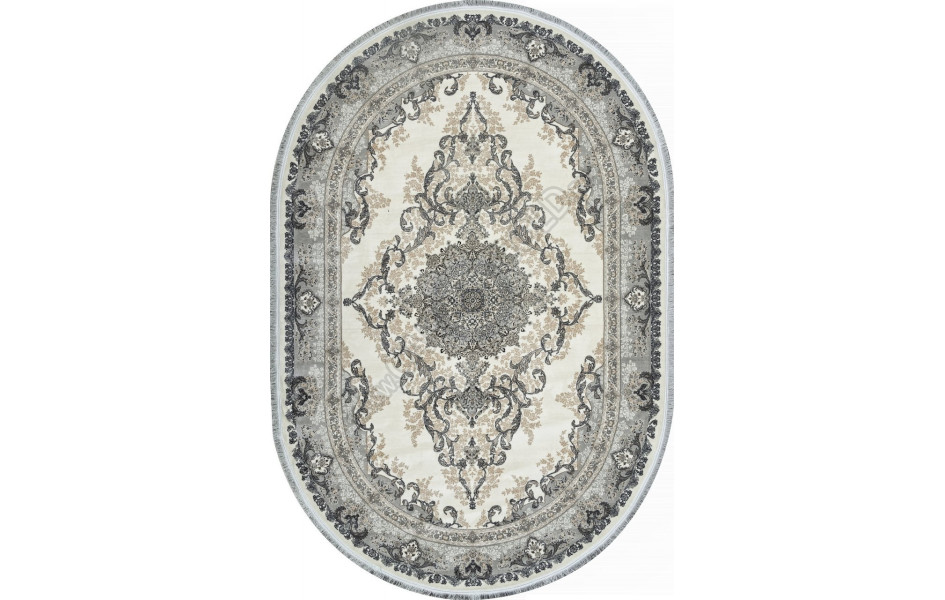 Ковер 752085 - 000 - Овал - коллекция KASHAN