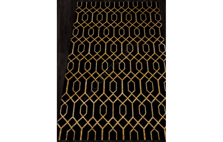 Ковер 04427G - GOLD / GOLD - Прямоугольник - коллекция OMEGA