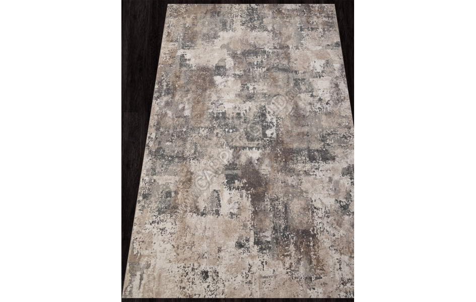 Ковер M032A - CREAM / TAUPE - Прямоугольник - коллекция SIESTA