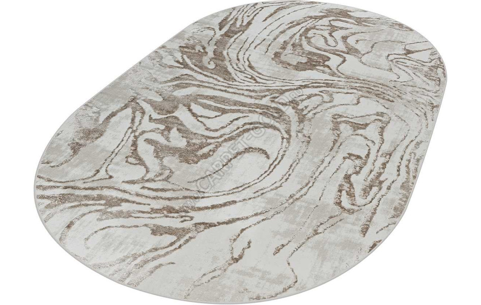 38893A OVAL BEIGE FLS / CREAM FL Olimpos